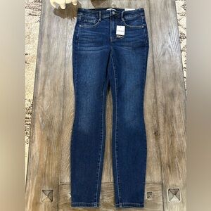 Nine West Women's Skinny Jeans - Dark Blue